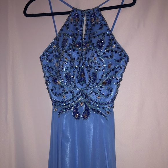 Periwinkle Prom Dress - Picture 1 of 8
